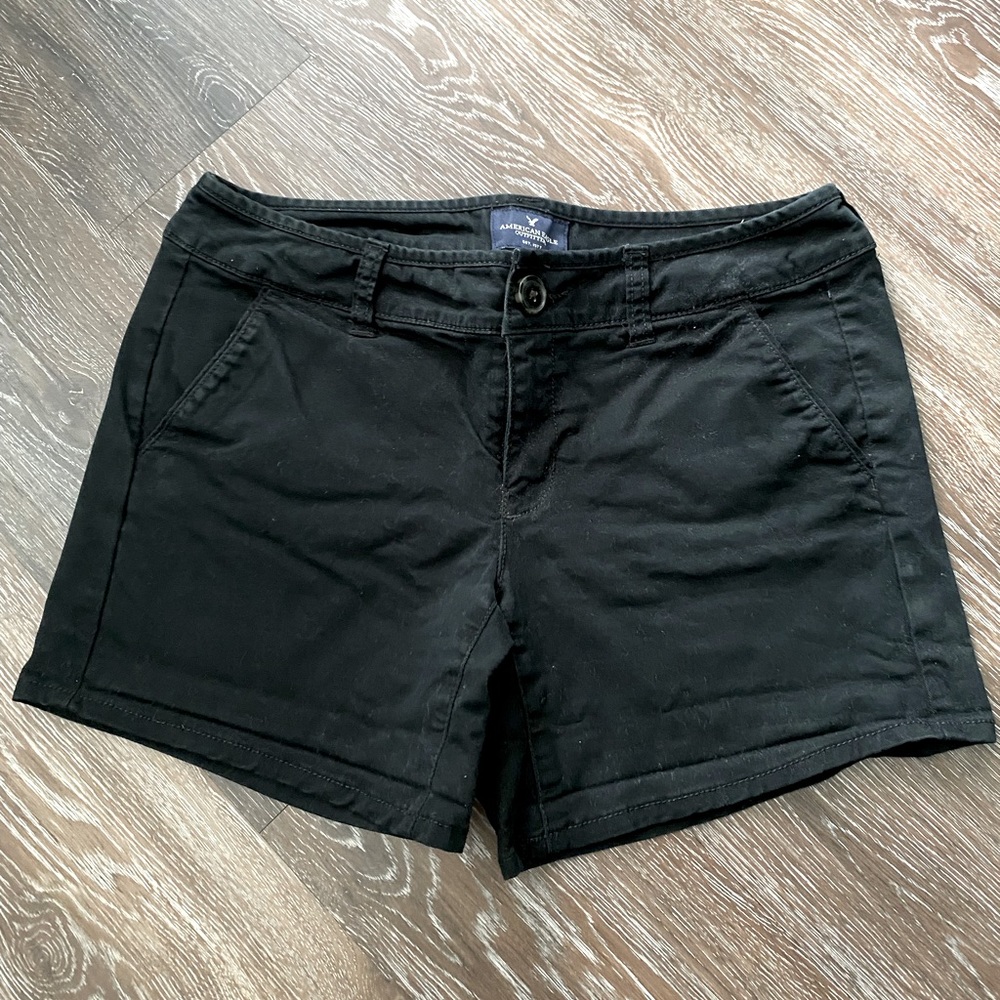 American Eagle Black Shorts